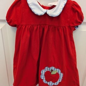 Stitchy Fish 2T Dress - Back to School